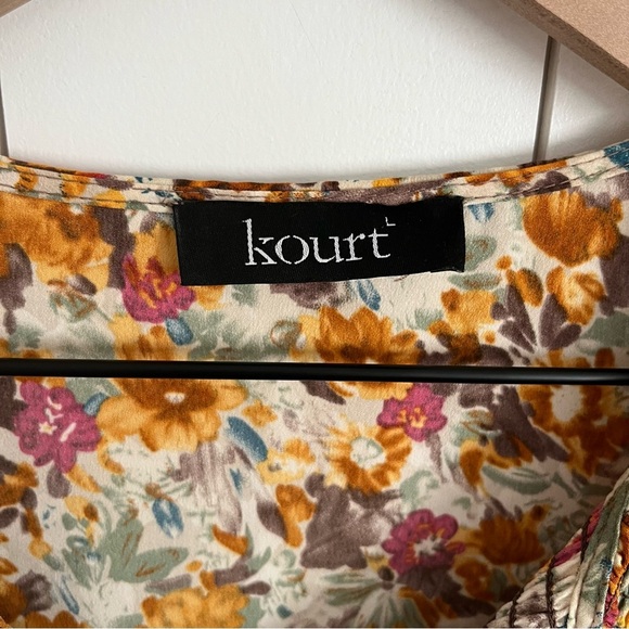 Kourt Floral Poplin Mini Dress - Picture 3 of 4